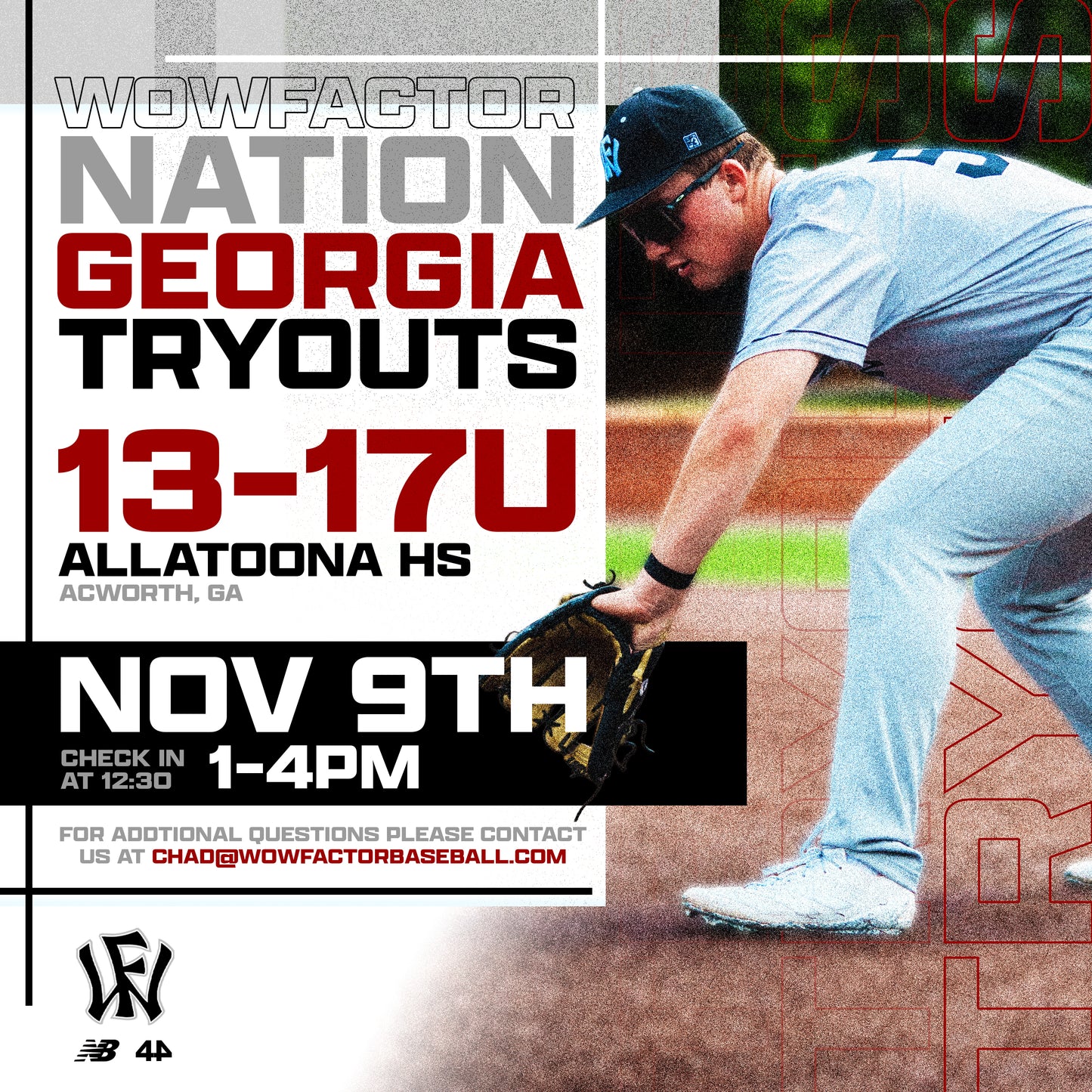 WF Nation Georgia 13U-17U Tryout - Nov 9th