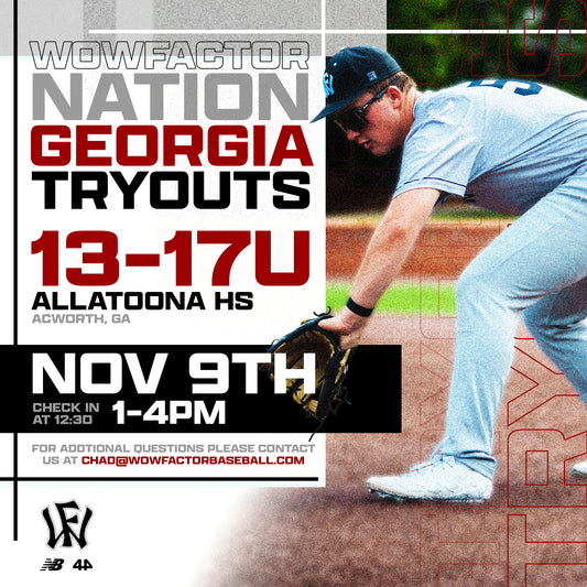 WF Nation Georgia 13U-17U Tryout - Nov 9th